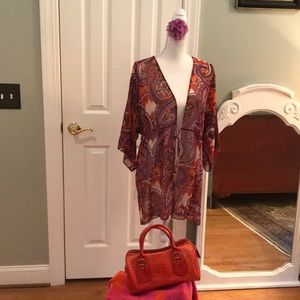 CAbi Epic Tie-front tunic!